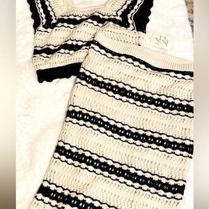 NWT | Freshman 1996- Two Piece Knit Set